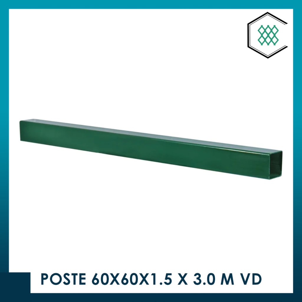 POSTE 60X60X1.5 X 3.0 M&nbsp;VD