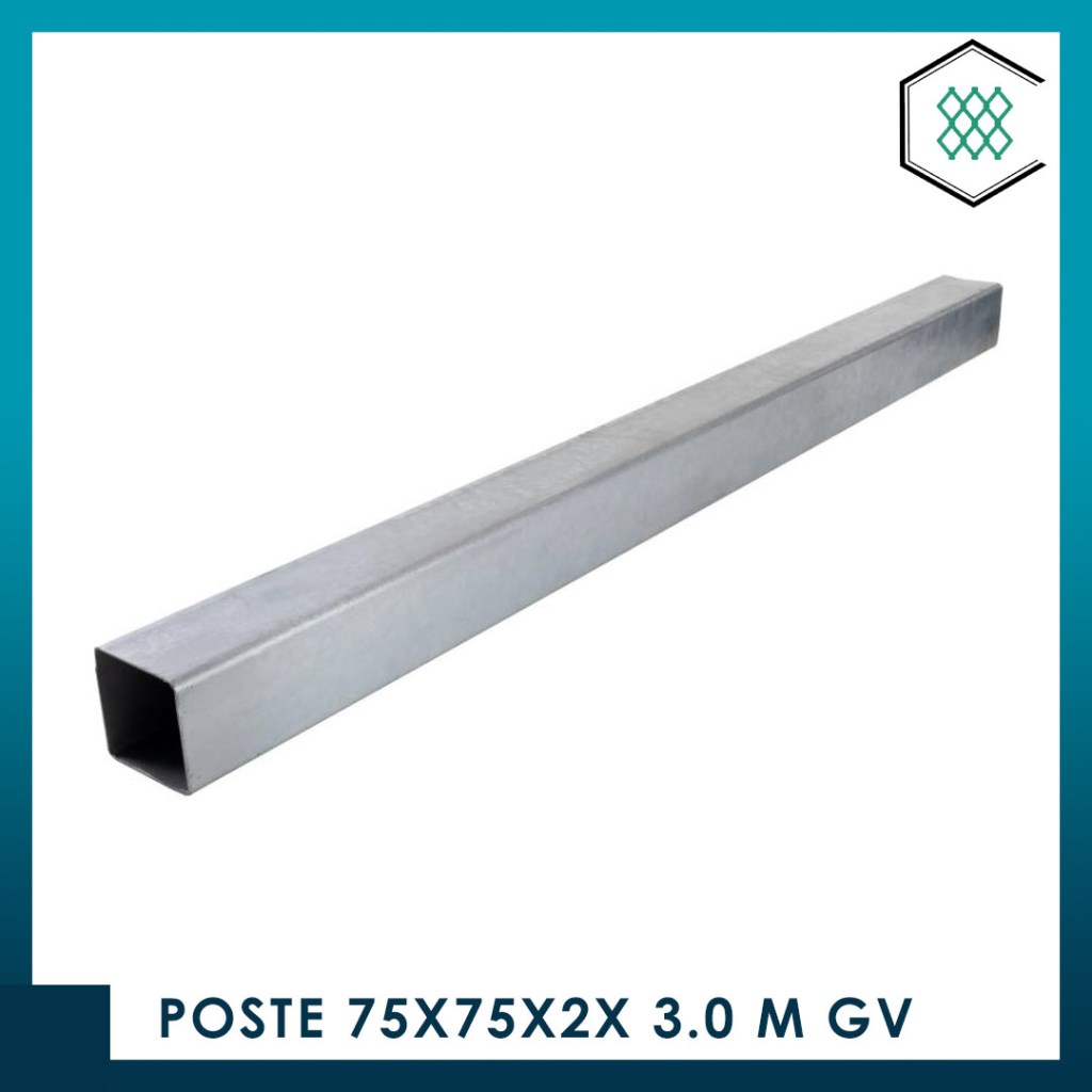 POSTE 75X75X2X 3.0 M&nbsp;GV