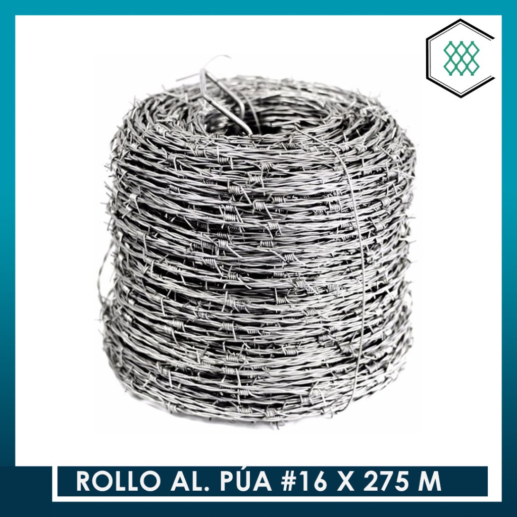 ROLLO AL. PÚA #16 X 275&nbsp;M