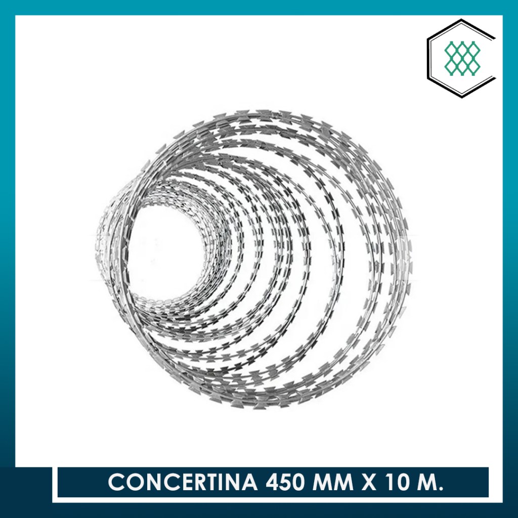 CONCERTINA 450 mm x 10&nbsp;M.