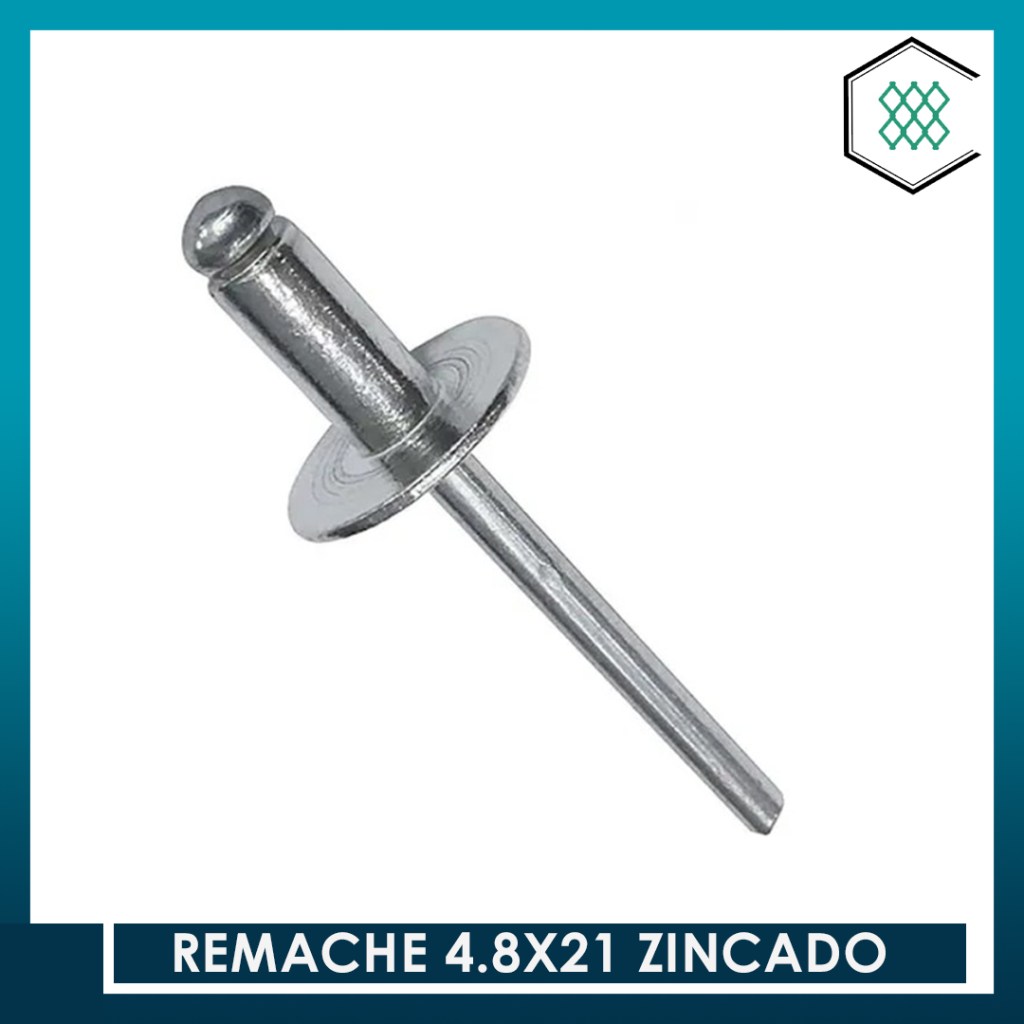 REMACHE 4.8 X 21&nbsp;ZINCADO